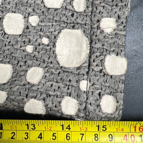 Focus Casual Life Small Cotton Sleeve Knit Cardigan Jacket Shacket Women's - Picture 7 of 7